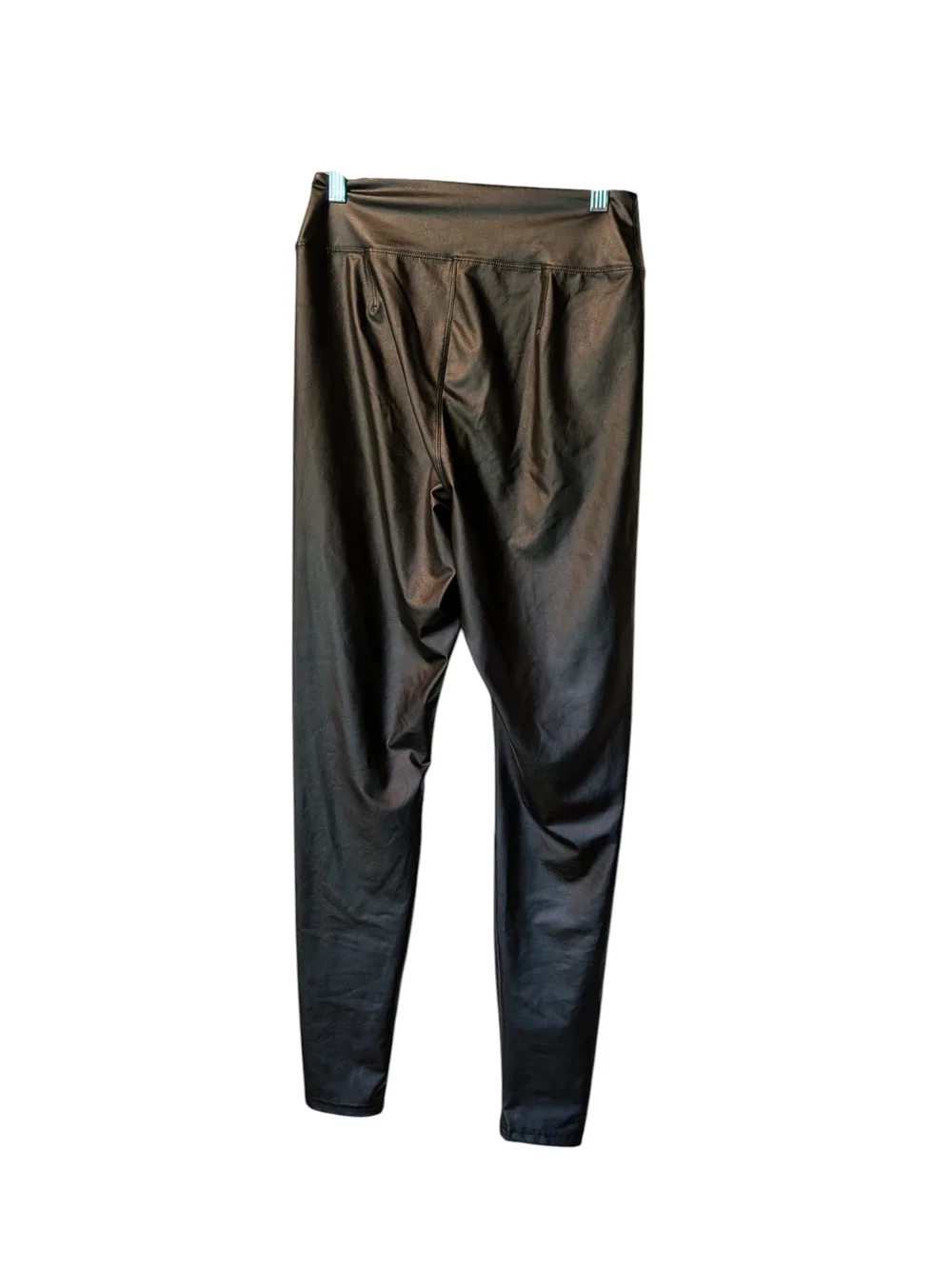 aerie Black Faux-Leather Leggings